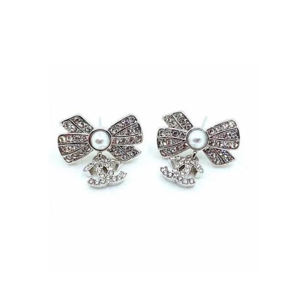 샤넬 여성 화이트 골드 이어링 - Chanel Womens White Gold Earri… - 1