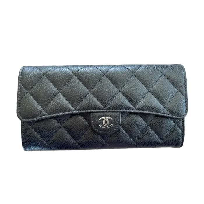 샤넬 여성 클래식 장지갑 - Chanel Womens Black Long Purse - c… - 1