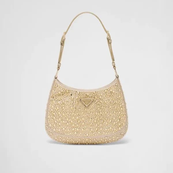 프라다 여성 골드 클레오백 - Prada Womens Gold Cleo Bag - pr61… - 1