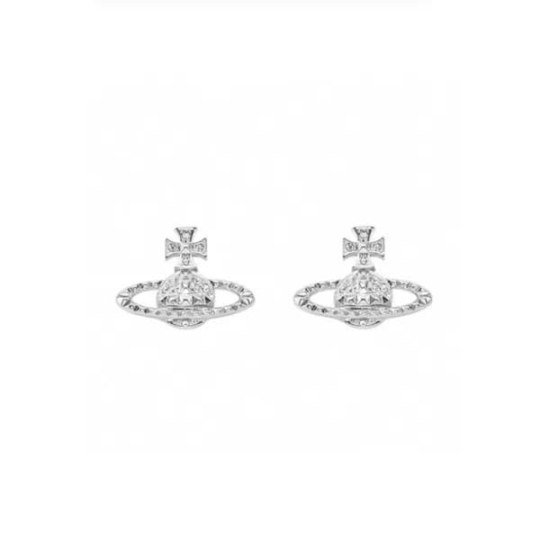 비비안웨스트우드 여성 화이트 골드 이어링 - Vivienne Westwood Womens … - 1