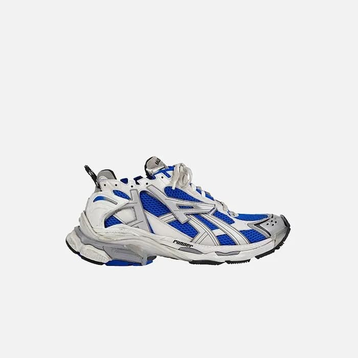 발렌시아가 남/녀 러너 7 화이트 블루 스니커즈 【매장-160만원대】 - Balenciag… - 1