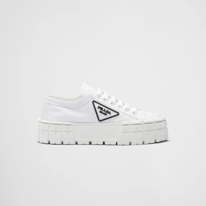 프라다 여성 나일론 개버딘 플랫폼 스니커즈 【매장-130만원대】 - Prada Womens… - 1