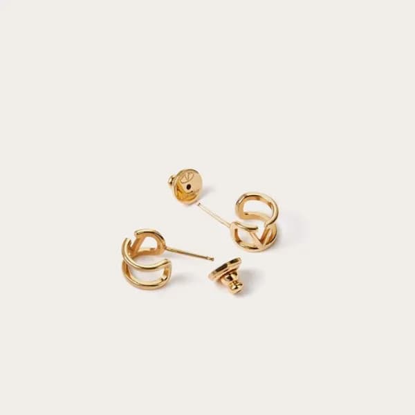 발렌티노 여성 골드 이어링 - Valentino Womens Gold Earring - a… - 1