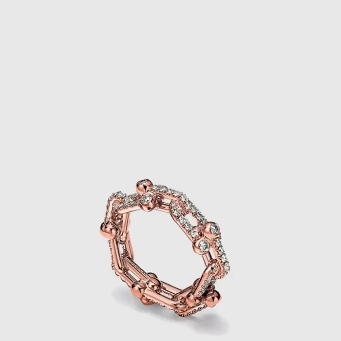 티파니 여성 스몰 링크 반지 - Tiffany Womens Small Link Ring -… - 1