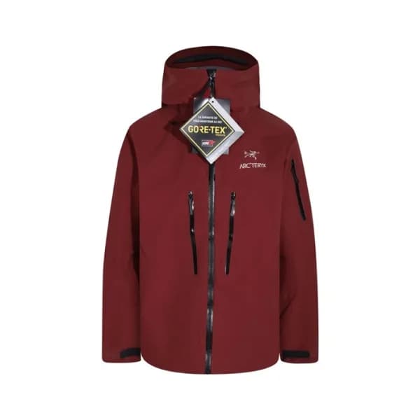 아크테릭스 남성 방풍 자켓 - Arcteryx Mens Burgundy Jackets - … - 1