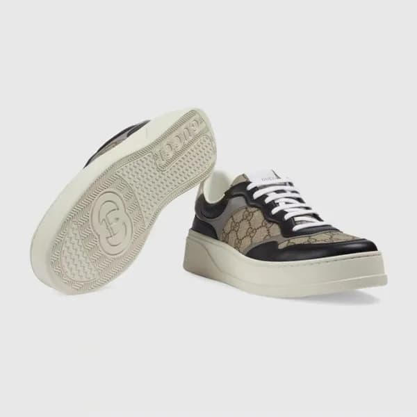 구찌 남/녀 블랙 스니커즈 - Gucci Unisex Black Sneakers - gus… - 1