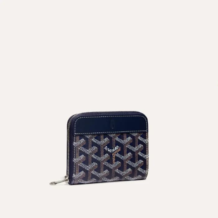 고야드 남/녀 마티뇽 네이비 지갑 PM - Goyard Unisex Matignon Wal… - 1