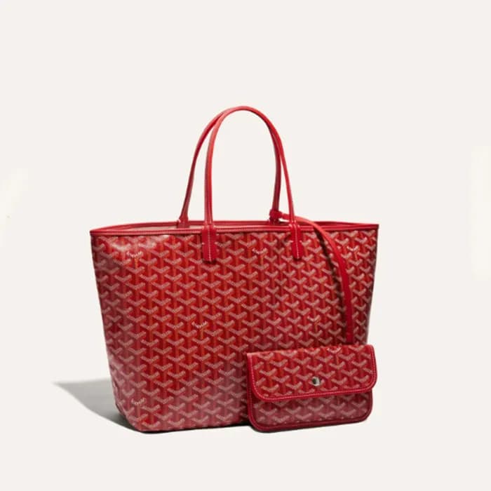 고야드 남/녀 레드 생루이 백 - Goyard Unisex Saint Louis Bag -… - 1