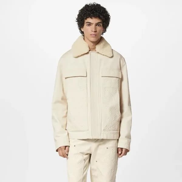 루이비통 남성 화이트 재킷 - Louis vuitton Mens White Jackets … - 1