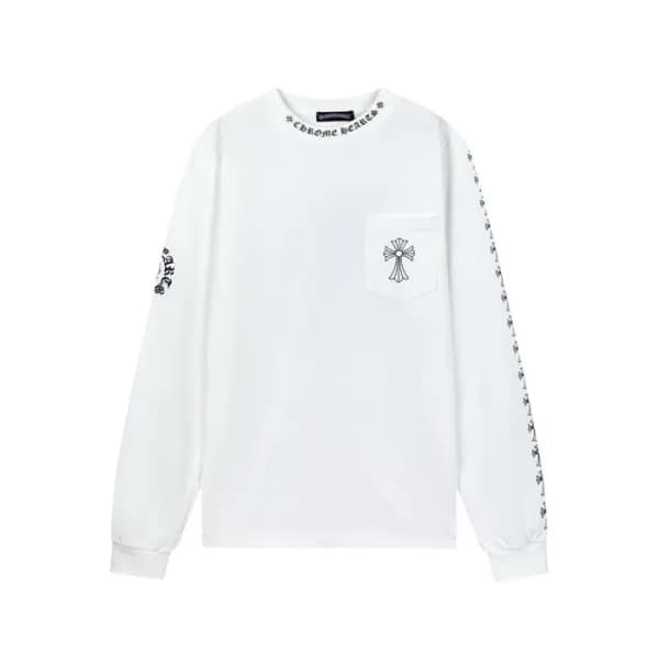 크롬하츠 남성 라운드 맨투맨 - Chrome Hearts Mens Round Tshirt … - 1