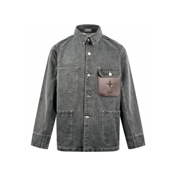 디올 남성 데님 재킷 - Dior Mens Denim Jacket - dic3932x - 1