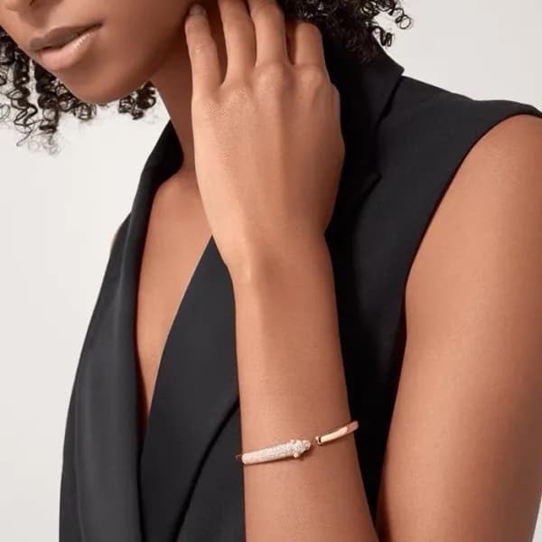 까르띠에 여성 골드 팔찌 - Cartier Womens Gold Bangle - acc25… - 1