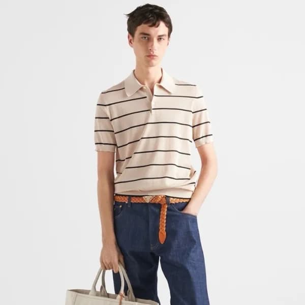 프라다 남성 폴로 반팔티 - Prada Mens Polo Tshirt - prc5028x - 1