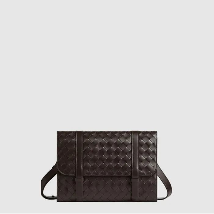 보테가베네타 남성 인트레치아토 크로스바디백 - Bottega veneta Mens Intr… - 1