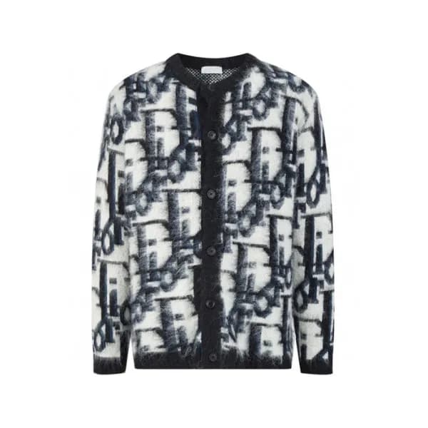 디올 남성 라운드 가디건 - Dior Mens Round Cardigan - dic7816… - 1