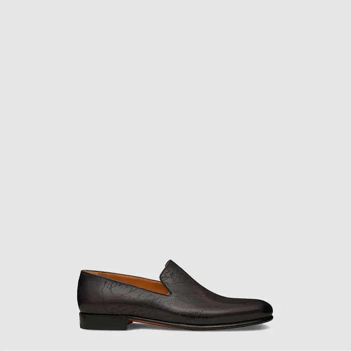 벨루티 남성 커시브 갈레 레더 로퍼 - Berluti Mens Cursive Gallé L… - 1