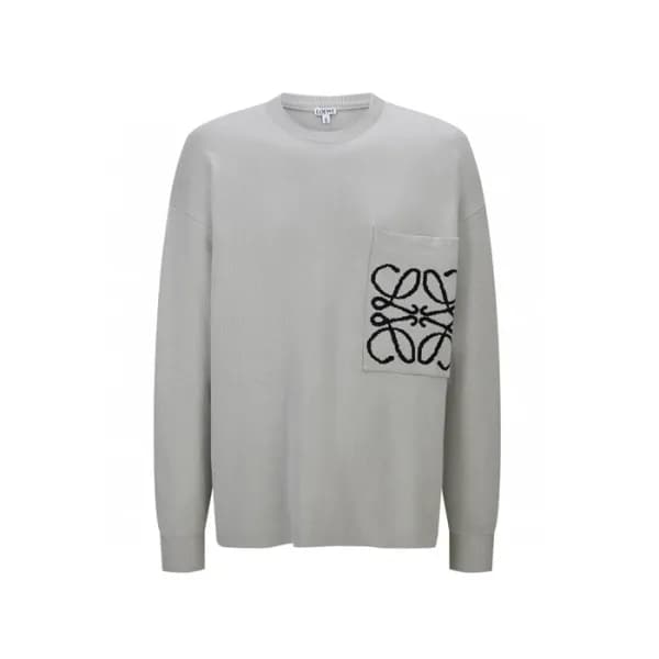 로에베 남성 라운드 스웨터 - Loewe Mens Round Sweater - loc851… - 1