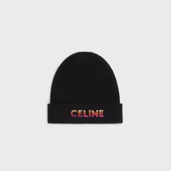 셀리느 남/녀 이니셜 비니 - Celine Unisex Initial Beanie - ac… - 1