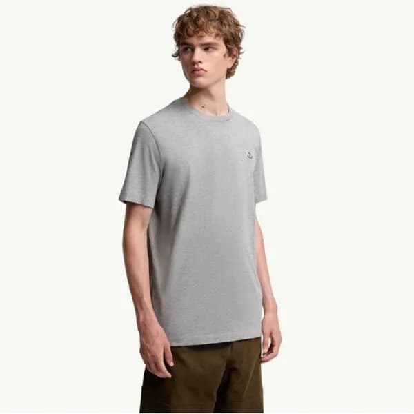 몽클레어 남성 반팔 티셔츠 - Moncler Mens Round Tshirt - moc13… - 1