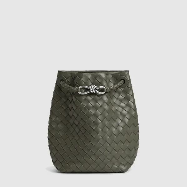 보테가 베네타 여성 스몰 안디아모 버킷 백 - Bottega veneta Womens Sm… - 1