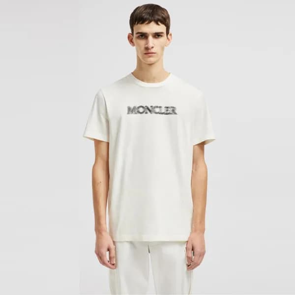 몽클레어 남성 라운드 반팔 티셔츠 - Moncler Mens Round Tshirt - m… - 1