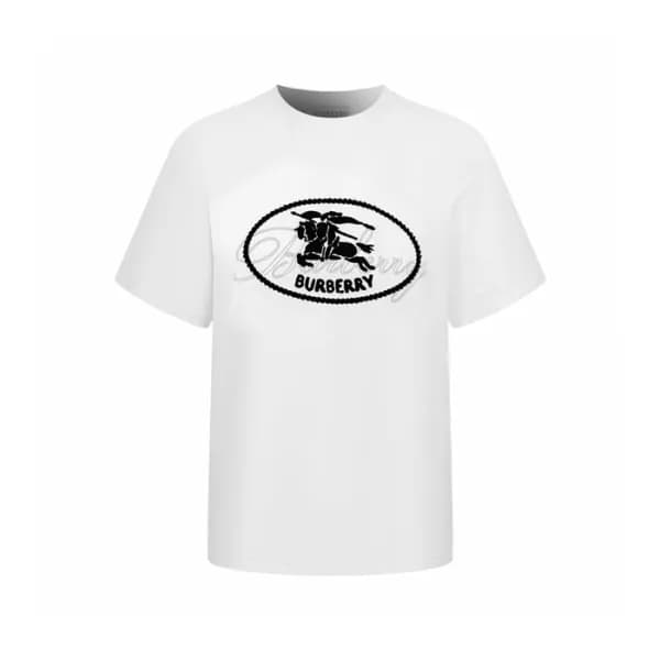 버버리 남성 라운드 반팔 티셔츠 - Burberry Mens Round Tshirt - b… - 1