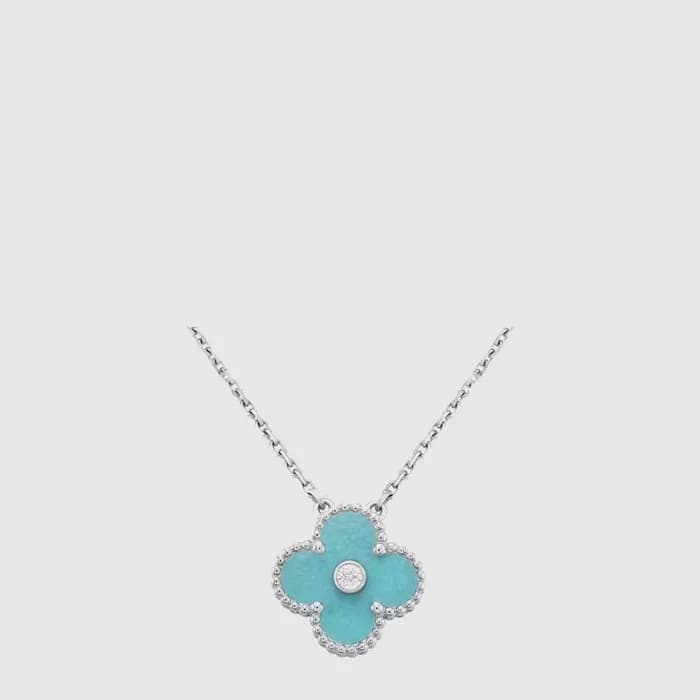 반클리프 아펠 여성 빈티지 알함브라 펜던트 네크리스 - Van Cleef & Arpels … - 1