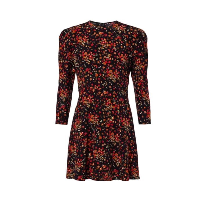 구찌 여성 플로럴 실크 드레스 - Gucci Womens Floral Minidress -… - 1