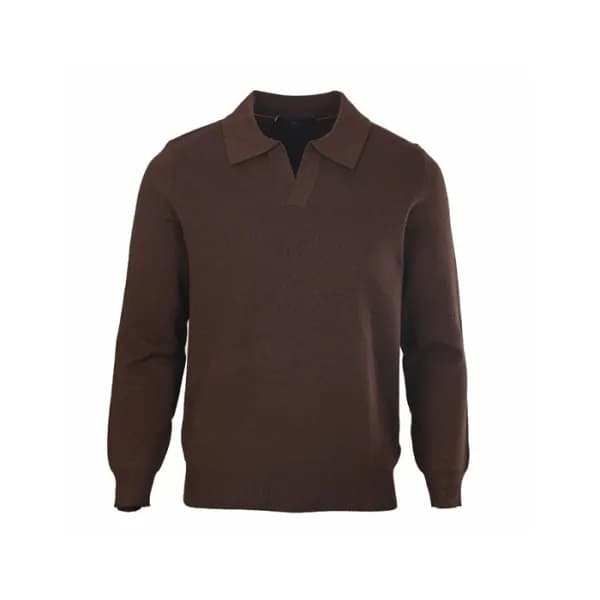 로로피아나 남성 폴로 스웨터 - Loro Piana Mens Polo Sweater - lpc17077x - 1