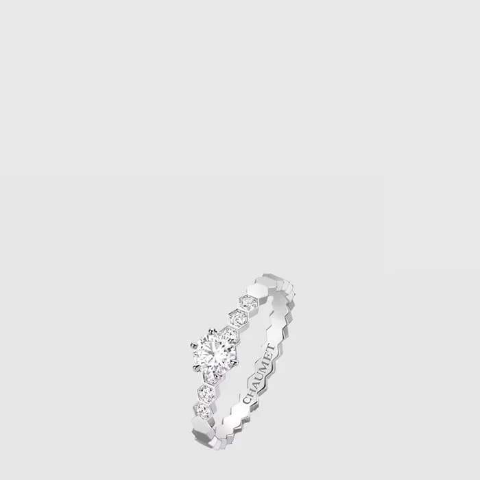 쇼메 여성 비 드 쇼메 솔리테어 링 - Chaumet Womens Bee de Chaumet Solitaire Ring - acc10179x - 1