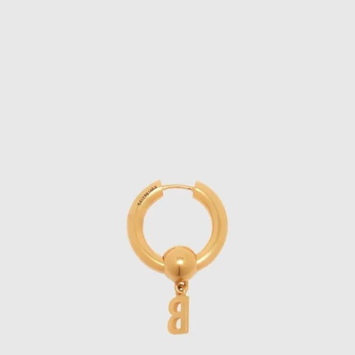 발렌시아가 여성 후프 이어링 - Balenciaga Womens Hoop Earring - acc10994x - 1