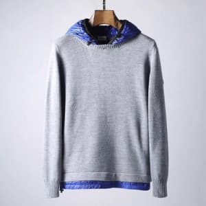 [매장판] MONCLER 2018 MENS KNIT HOOD TEE - 몽클레어 남성 후드… - 1