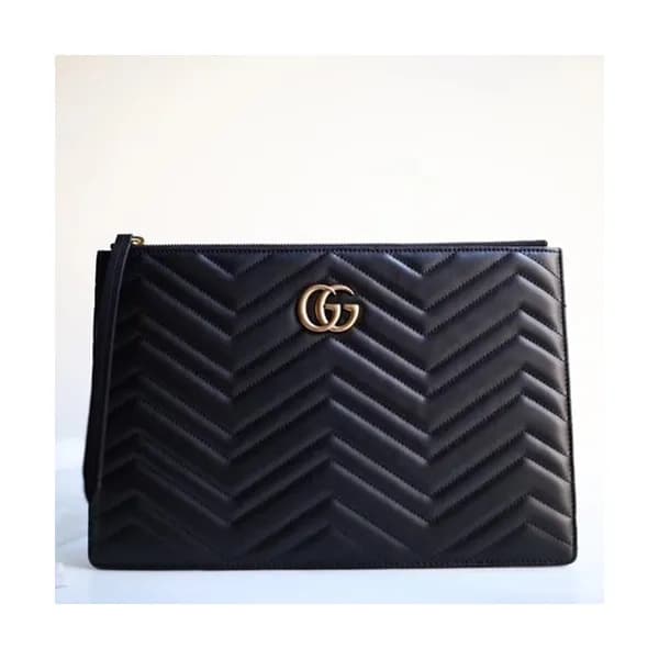 Gucci Marmont Matlase Women Clutch Bag,30CM - 구찌 마… - 1