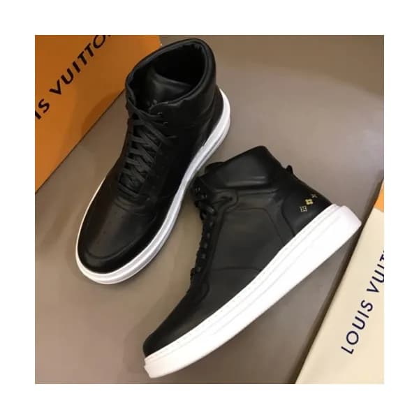 LOUIS VUITTON 2018 MENS LEATHER ANKLE SKEAKERS - 루… - 1