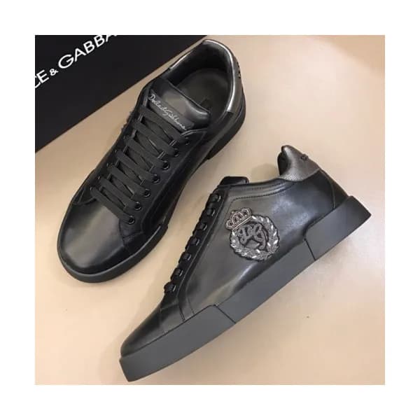 DOLCE&GABBANA 2018 MENS LEATHER SKEAKERS - 돌체앤가바나 … - 1
