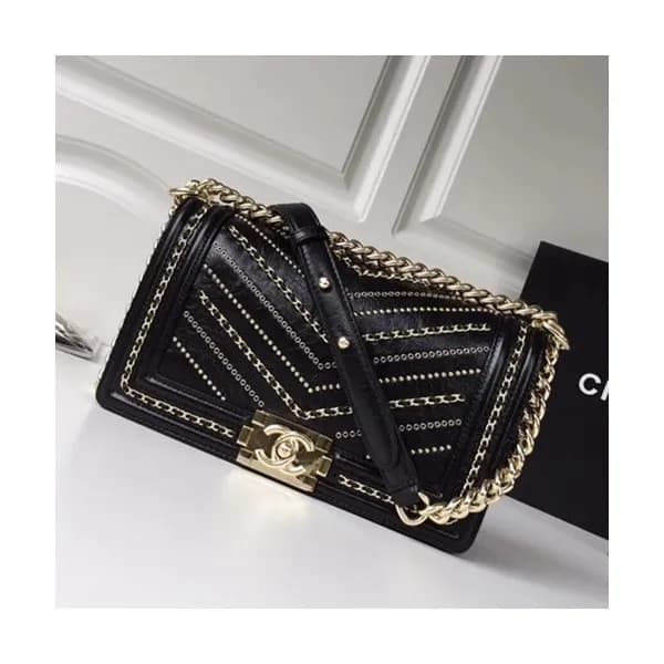 [커스텀급]Chanel Leboy Chain Shoulder Bag,25CM - 샤넬 르보… - 1
