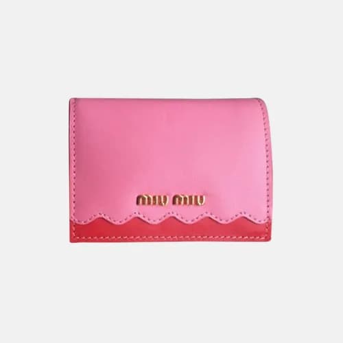 MiuMiu 2018 Ladies Madras Leather Wallet 5MV504 - … - 1