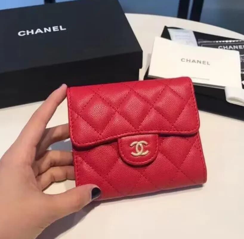 Chanel 2022 Rockstud Leather Card Cace - 샤넬 락스터드 …