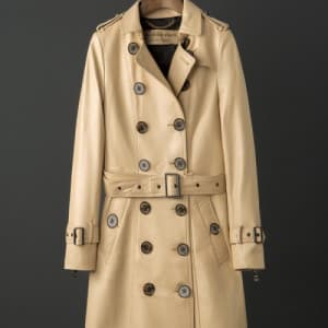 [미러급]Burberry 2018 MM/WM Leather Trench Coat - 버버리… - 1