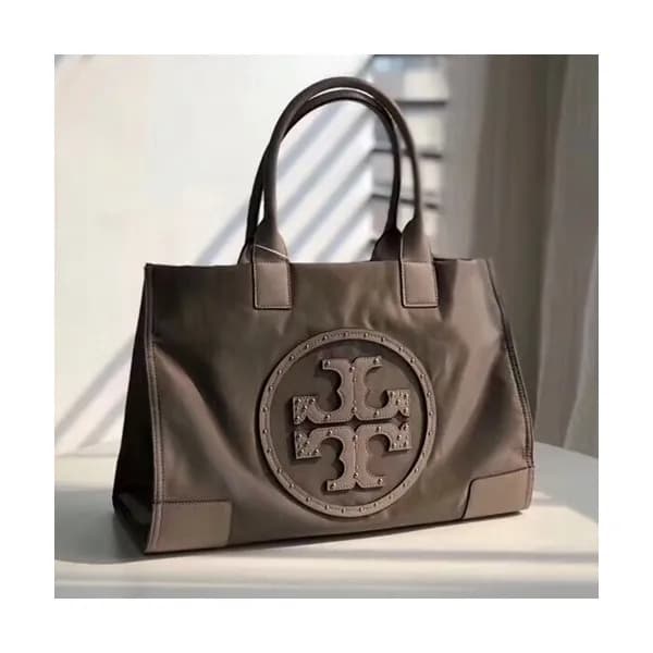 Tory Burch Nylon Tote Shopper Bag,45cm - 토리버치 나일론 … - 1