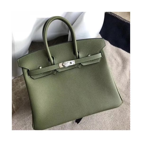 Hermes Birkin Togo Leather Tote Shoulder Bag ,25cm… - 1