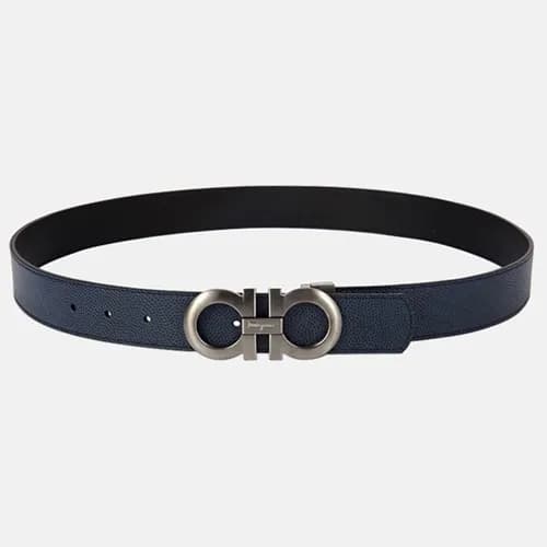 Salvatore Ferragamo 2019 Mens Gancio Business Leat… - 1