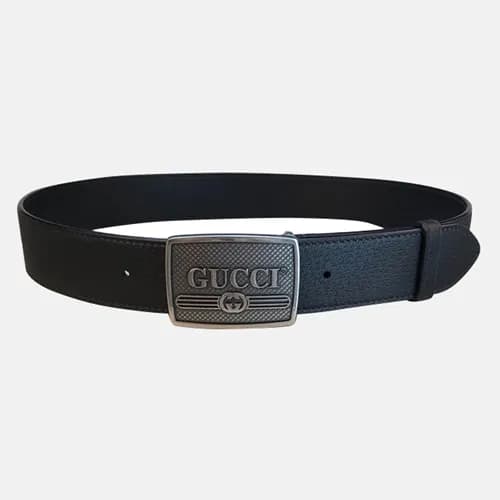 [매장판]Gucci 2019 Mm/Wm Box Logo Buckle Leather Belt… - 1