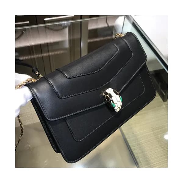 Bvlgari Serpenti Forever Chain Shoulder Bag,22CM -… - 1