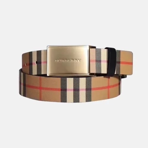 [매장판]Burberry 2019 Mens Londan Box Logo Buckle Bus… - 1