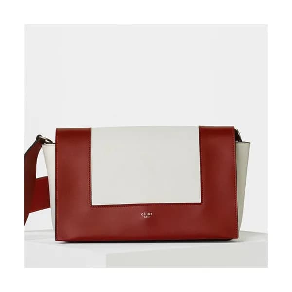 Celine Leather Frame Shoulder Bag,25CM - 셀린느 레더 프레… - 1