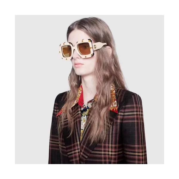 [매장판]Gucci 2019 Mm/Wm GG Metal Logo Acrylic Frame … - 1