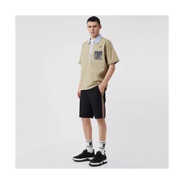 Burberry Mens Stripe Casual Half-pants - 버버리 남성 스트… - 1