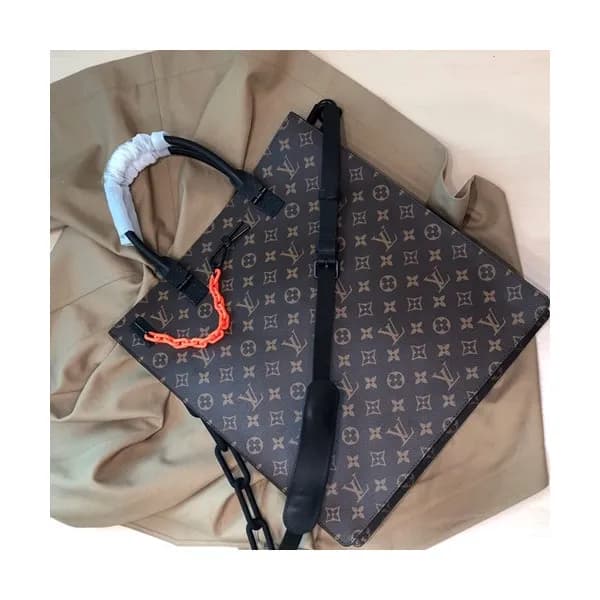 Louis Viutton 2019 Sac Plat Tote Shouder Bag ,36cm… - 1