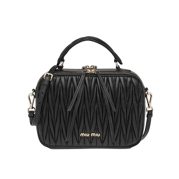 MiuMiu 2019 Matelasse Tote Shoulder Bag,27cm - 미우미… - 1